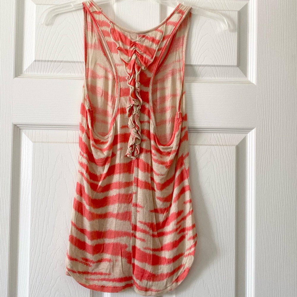 Hot Pink Zebra Print Racerback Tank - Picture 4 of 4